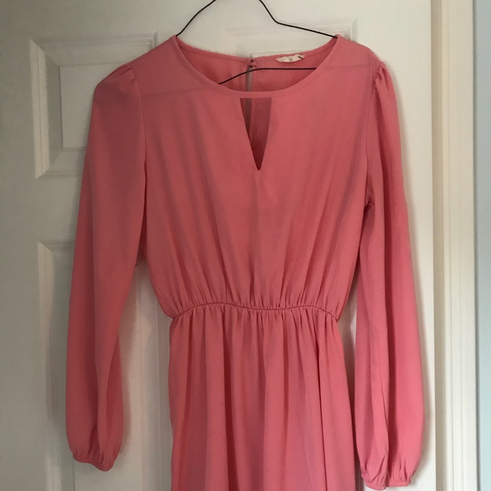 Keyhole Neckline Dress